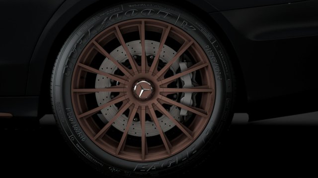 mercedes-amg s 65 final edition 2019 wheel 3D Модель .c4d .max .obj .3ds .fbx .stl .blend