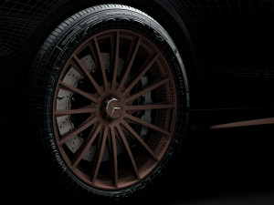 mercedes-amg s 65 final edition 2019 wheel 3D Модель