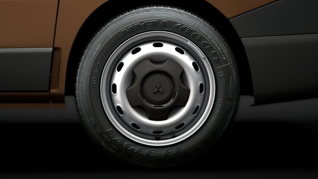mitsubishi express combi 2020 wheel 3Dモデル .c4d .max .obj .3ds .fbx .stl .blend