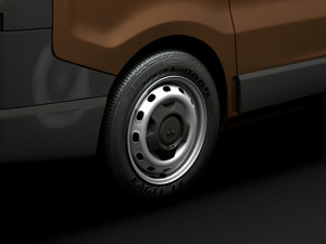 mitsubishi express combi 2020 wheel 3Dモデル