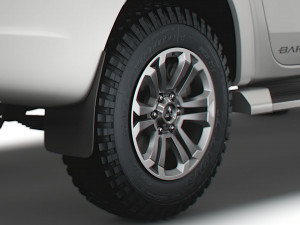 mitsubishi l200 barbarian x 2020 wheel 3D-Modell