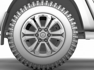 mitsubishi l200 barbarian x 2020 wheel 3D-Modell