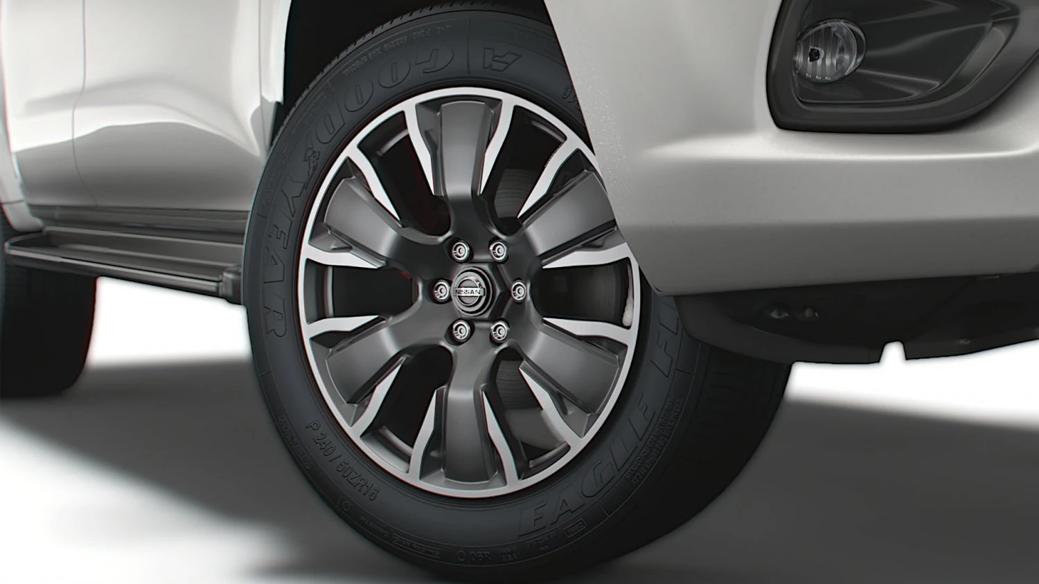 nissan navara 2020 wheel 3D Model .c4d .max .obj .3ds .fbx .stl .blend 