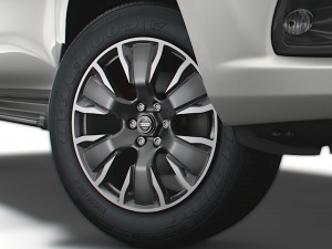 nissan navara 2020 wheel 3D Model