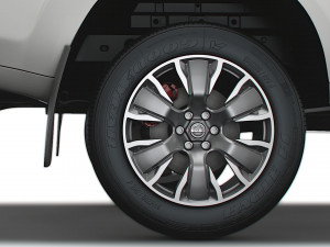 nissan navara 2020 wheel 3D 模型