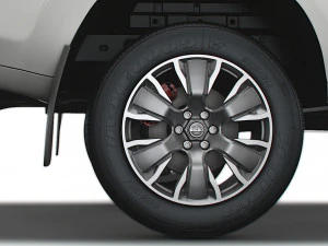 nissan navara 2020 wheel 3D Model