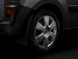 nissan nv 250 combi 2019 wheel 3D Model