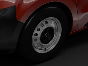 opel vivaro van 2019 wheel Modelo 3D