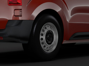 opel vivaro van 2019 wheel Modelo 3D