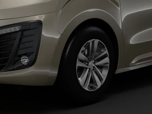 руль opel zafira life 2019 3D Модель