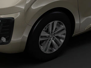 opel zafira life 2019 wheel 3D Model