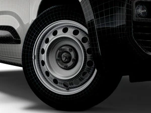 roda peugeot parceiro profissional 2020 Modelo 3D