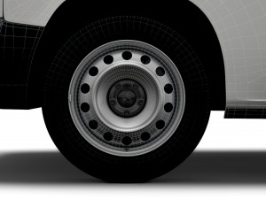 peugeot partner professional 2020 wheel 3Dモデル