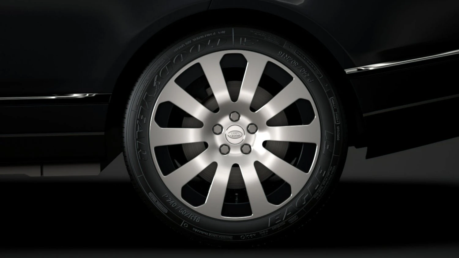 range rover sentinel 2020 wheel 3D Model .c4d .max .obj .3ds .fbx .stl .blend 