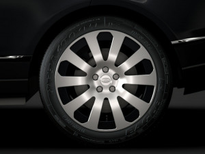 range rover sentinel 2020 wheel 3D Model