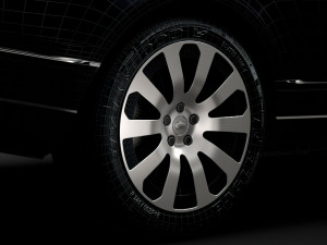 range rover sentinel 2020 wheel 3D 模型