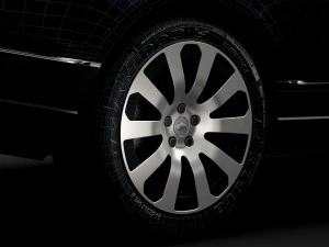 range rover sentinel 2020 wheel 3D Model