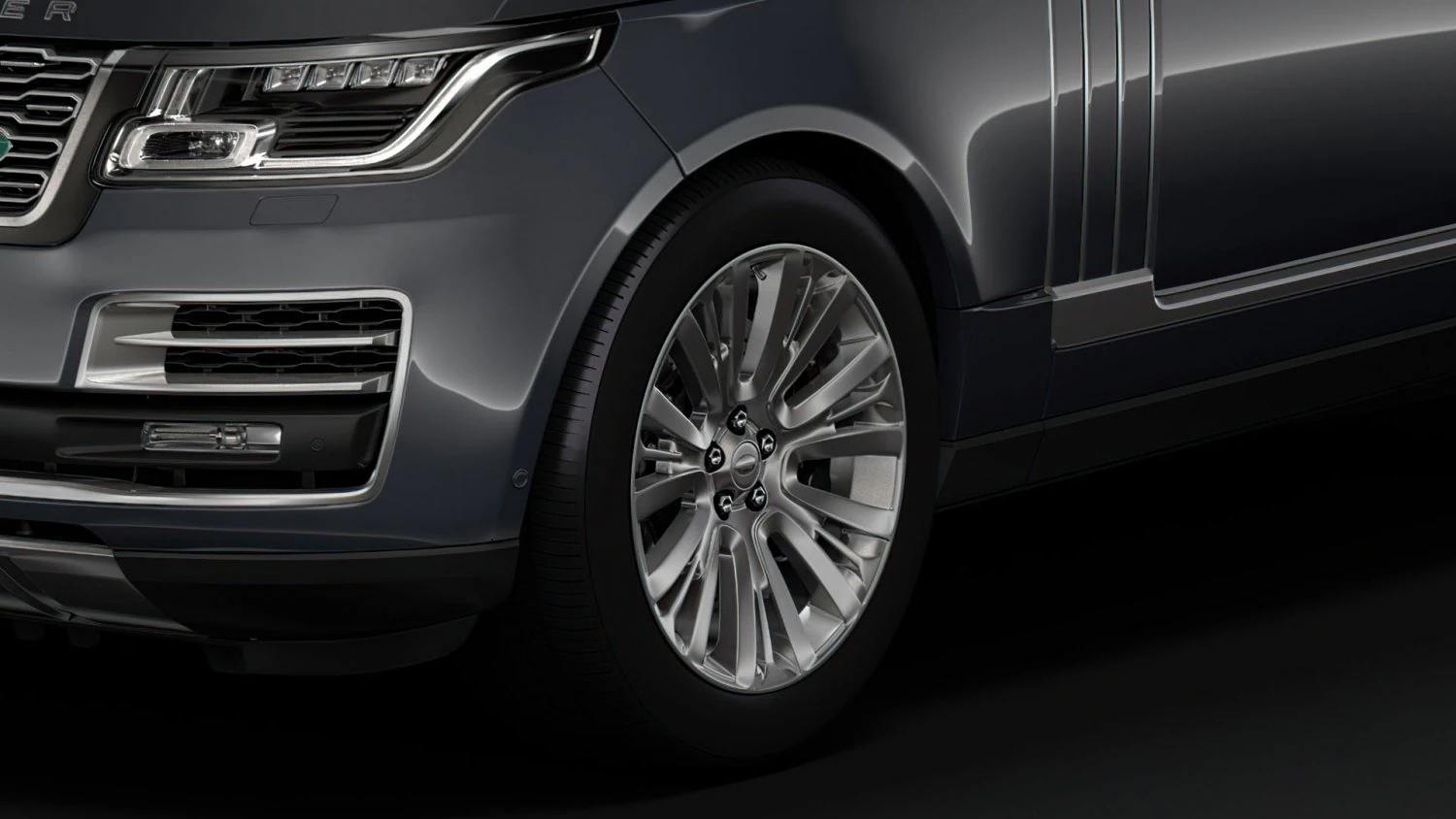range rover sv autobiography 2018 wheel 3D Model .c4d .max .obj .3ds .fbx .stl .blend 
