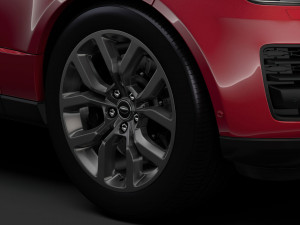 range rover svautobiography dynamic 2018 wheel 3D मॉडल