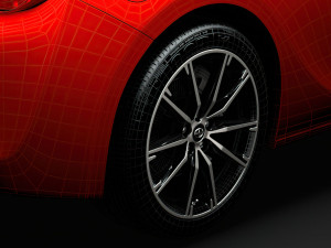 scion fr-rs 20 86 2016 wheel Model 3D