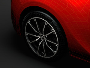 scion fr-rs 20 86 2016 wheel Model 3D