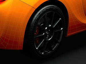 scion fr-s monogram 86 2020 wheel 3D मॉडल
