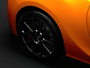 scion fr-s monogram 86 2020 wheel 3D मॉडल