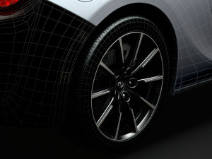 scion fr-s rc 86 2020 wheel 3D 模型