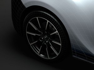 scion fr-s rc 86 2020 wheel 3D 模型