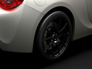 scion trd 2020 wheel Modelo 3D