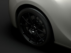 scion trd 2020 wheel Modelo 3D