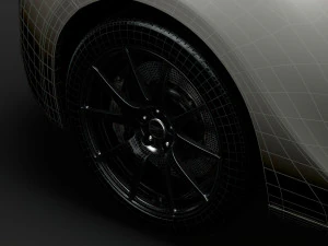 scion trd 2020 wheel 3D Model