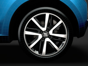 seat mii electric 2020 wheel 3D 모델