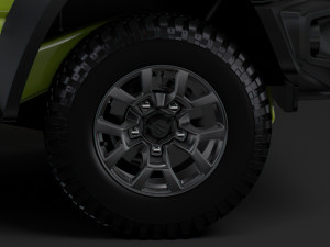 suzuki jimny allgrip 2019 wheel 3D Model
