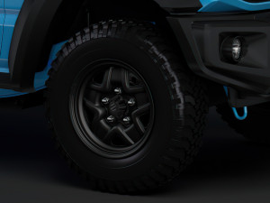 suzuki jimny sierra jc 2019 wheel 3D Model