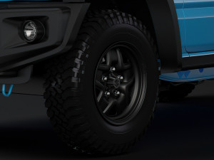 suzuki jimny sierra jc 2019 wheel 3D Модель