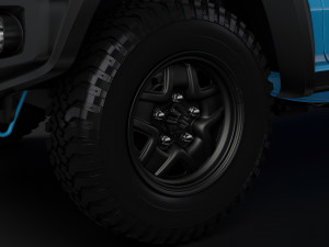 suzuki jimny sierra jc 2019 wheel 3D Модель