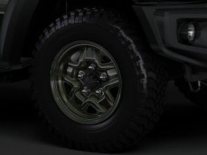 suzuki jimny sierra jl 2019 wheel 3D Model