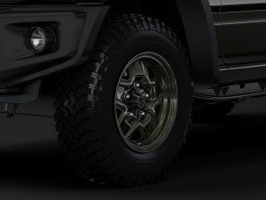suzuki jimny sierra jl 2019 wheel 3D Модель
