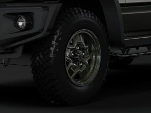 suzuki jimny sierra jl 2019 wheel 3D Model