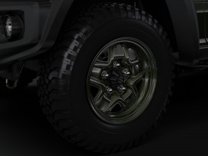 suzuki jimny sierra jl 2019 wheel 3D Модель
