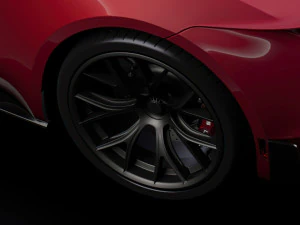 tesla roadster 2020 wheel 3D Model