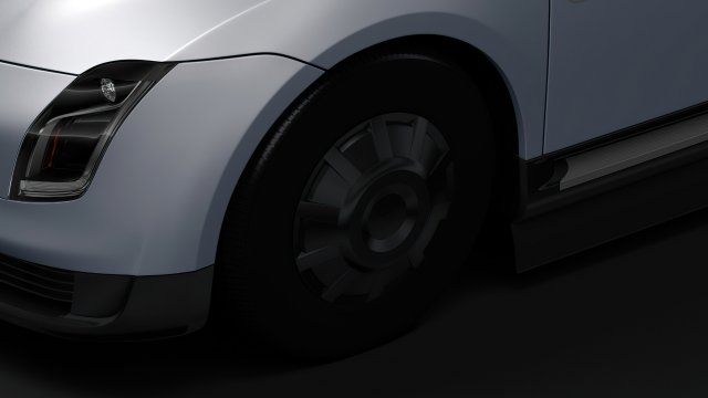 tesla semi 2020 wheel 3D Model .c4d .max .obj .3ds .fbx .stl .blend 