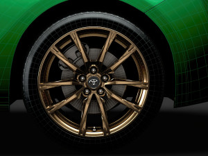 toyota 86 hakone edition 2020 wheel Modelo 3D