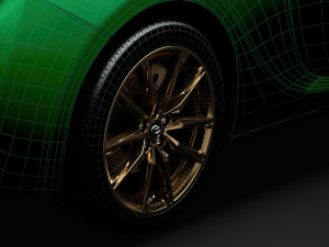 toyota 86 hakone edition 2020 wheel Modelo 3D