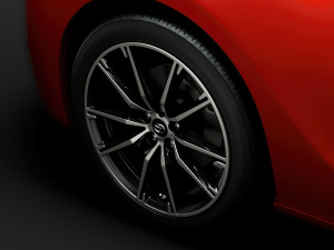 toyota gt 86 2016 wheel 3D Модель