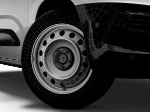 vauxhall combo edition 2020 wheel 3D 模型