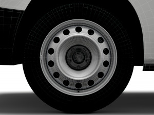 vauxhall combo edition 2020 wheel 3D 模型