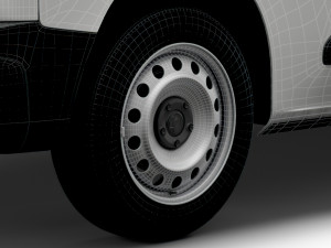 vauxhall combo edition 2020 wheel 3D 模型