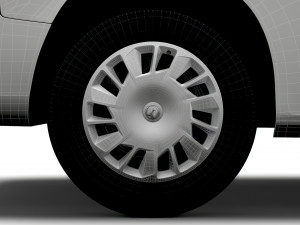 vauxhall combo sportive 2020 wheel Modelo 3D